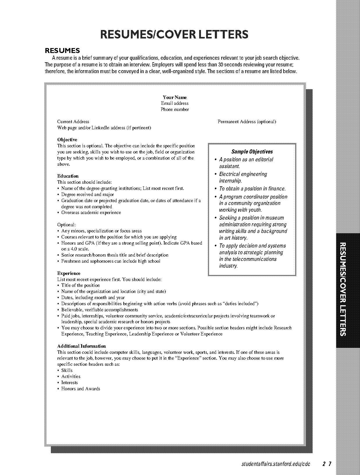 cover letter for resume career change